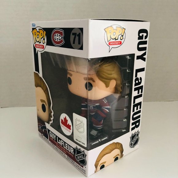NEW- Funko Pop NHL Montreal Canadiens - Guy Lafleur - Sealed - Picture 9 of 10